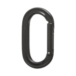 Black Diamond BKD BD210083POLSALL1 Oval Keylock Carabiner for Big Wall Mountaineering & Trad Climbing, Silver