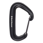 Black Diamond 579727 Miniwire Carabiner, Black - Зображення 2